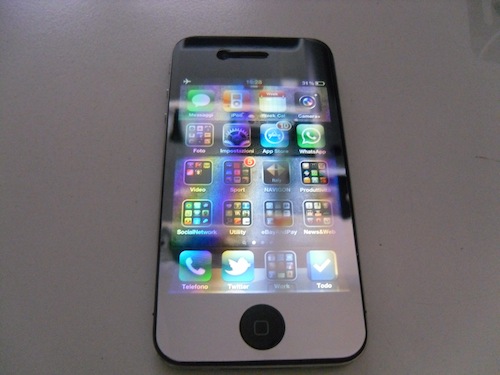 Pellicola Salvaschermo a Specchio per iPhone 3G